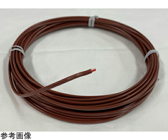 山里工業(ヤマリ) 覆いかぶせる熱電対（T熱電対）PVC覆いかぶせる 0.65単線 赤銅色 50m 1巻 YM-DT65-1