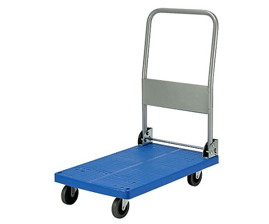 【大型商いもの代引不可/直送】 カナツー 可塑性物質手押し車 労働者階級続きもの 150kg 折りたたみ式手持ち部分 1台 PLA150YESM2-DX