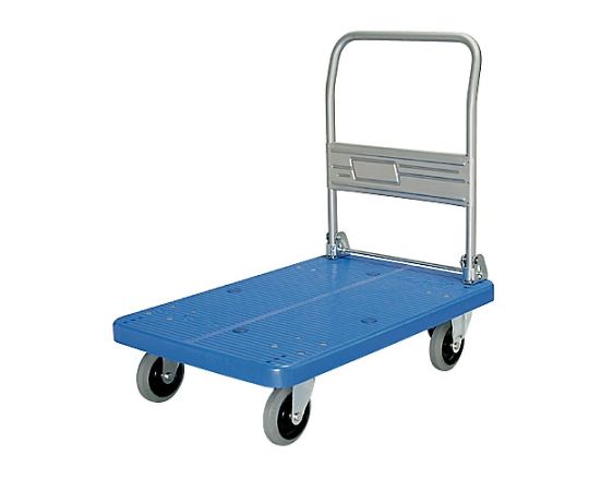【大型商品代引不可/直送】 カナツー プラスチック台車 プロシリーズ 300kg 自重18kg 1台 PLA300YES6-DX