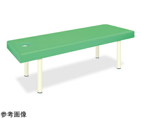 【大型商品代引不可/直送】 高田ベッド 有孔DXベッド（ファイテン）幅70×長さ180×高さ40cm ライムグリーン 1台 TB-1644U