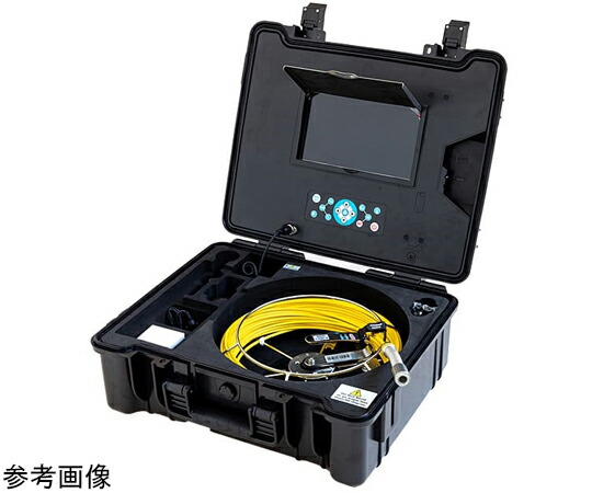 スリーアールソリューション 管内カメラ 10.1インチ 先端径23mm 30m 1個 3R-FXS10-30M