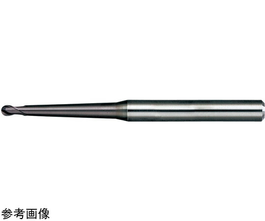 日進手道具 果てしがないロングテーパーネックボールエンドミル 1容器に並べる MRBTN230 R0.5X1ﾟ30X22