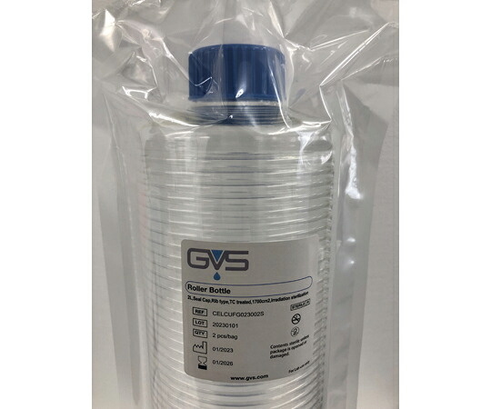 GVS 巻き瓶 2L 貼り付ける独居室用 リブタイプ 1700糎2 消印旗がしら 1箱（2個×20容器に並べる入） 1箱(2個×20容器に並べる入) CELCUFG023002S