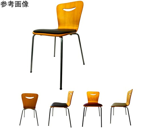 岩礁ジャパン PWチェアークレセント 黒いこと 1台 LFP-CS4039L-BK