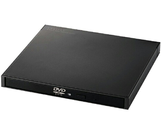 Logitech（ロジテック） ポータブルDVDドライブ USB3.2（Gen1） 読込専用DVD-ROM Type-A Type-C ブラック 1個 LDV-PWA8U3CNBK 6,313円
