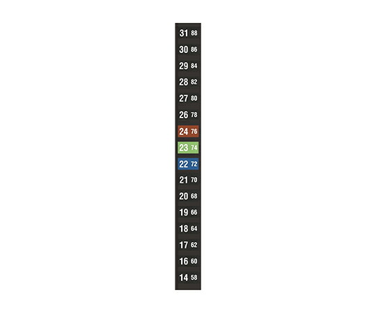 Thermographic Measurements デジテンプ16レベルサーモメーター レンジ2 1袋（10枚入） 1袋(10枚入) L16VTHEG2D01B1