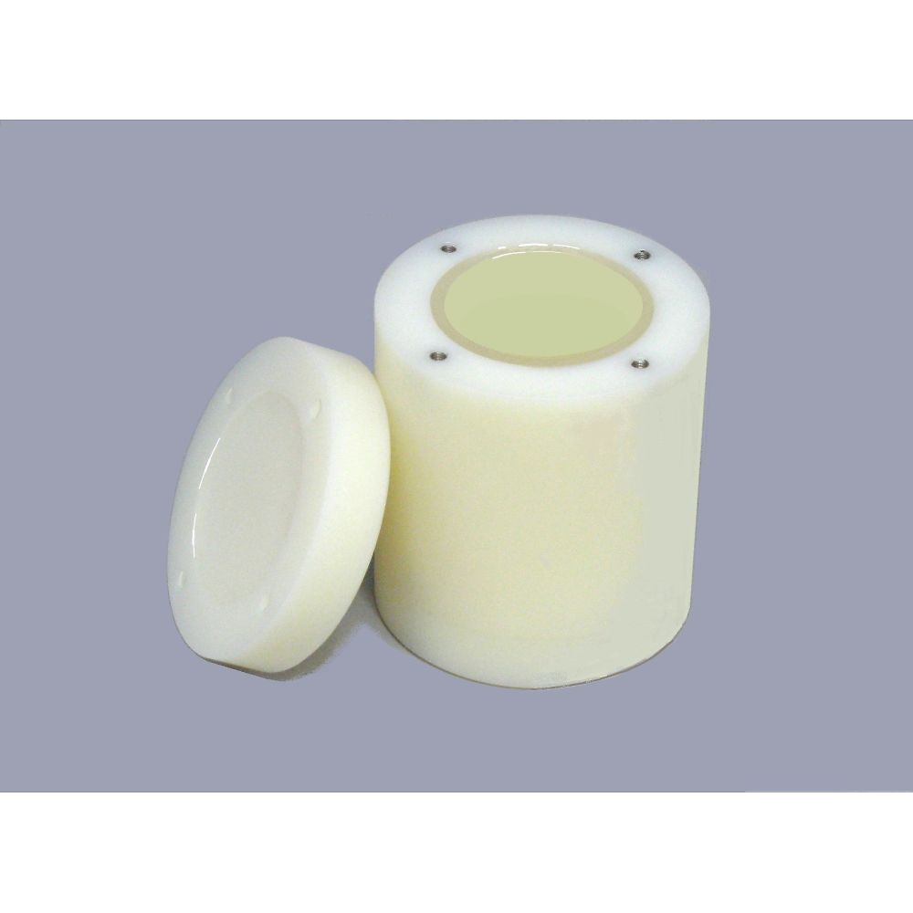 伊藤製造所（テスト作業機） 内面水晶製ナイロンポット 300mL 1個 68-6603-96