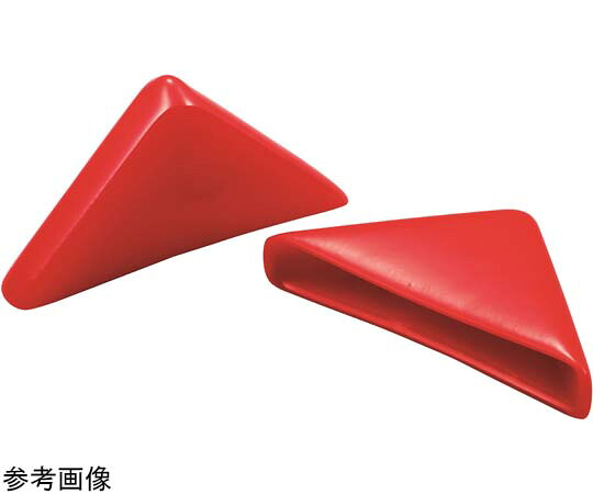 岩田製作所 保護キャップ コーナー用（100個入）赤 1パック(100個入) HLREC8X30-B
