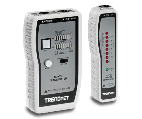 TRENDnet ローカルエリアネットワーク有線テレビテスター 1個 TC-NT2