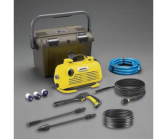 ケルヒャー AC100V [家庭用] 高圧洗浄機（延長ホース・ケース付） 1セット EA115KM-110D