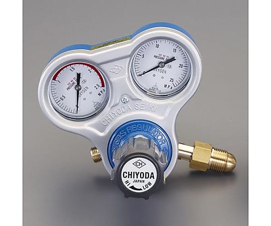アズワンカタログ商品 酸素調整器（関西式・雄ネジ） 1個 EA316A-1A