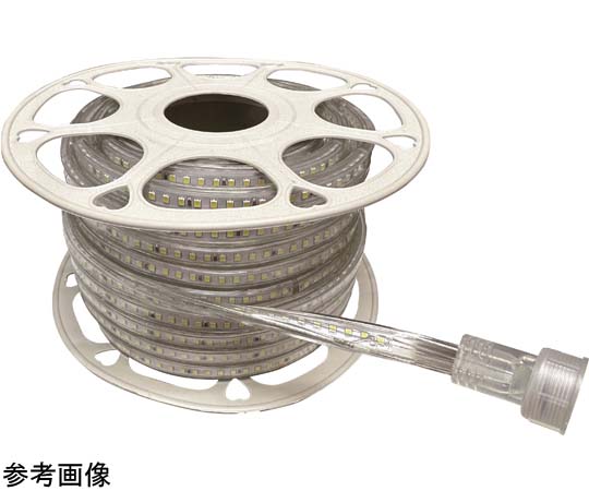 富士倉 LEDロープライト 両面発光 増設用 白 10m 1巻 FRL-10GW-W
