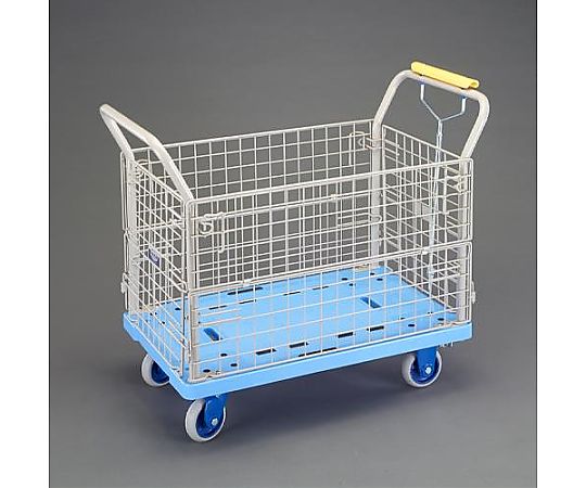 東正車輌 900x600mm/300kg 運搬車（静音/メッシュ/ブレーキ） 1個 EA520BY-43B