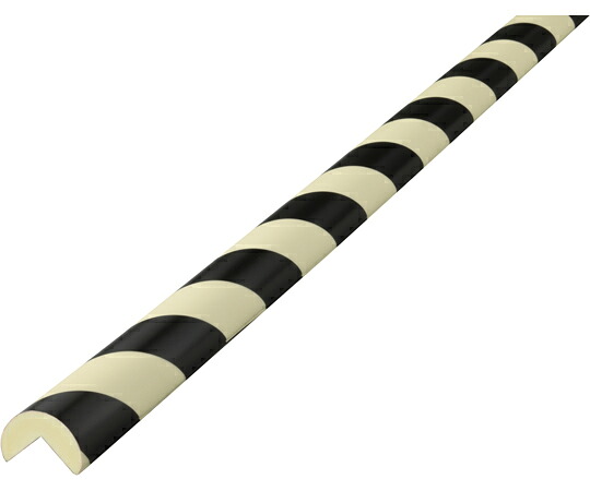 岩田製造所 バンパー労働者階級 黄/黒 蓄光 1M 1個 BP16-L1