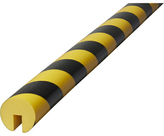 岩田製造所 バンパー労働者階級 黄/黒 1M 1個 BP45-L1
