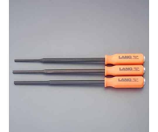 アズワンカタログ商品 3本組/405mm ロング平行ピンポンチ 1セット EA572EA-23
