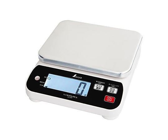シンワ測定 6000g(2.0g) 防水・防塵デジタルはかり 1個 EA715SF-3