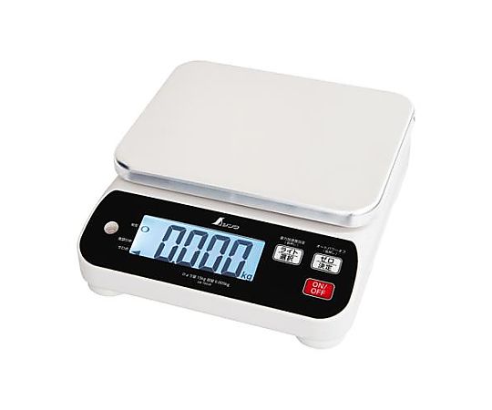 シンワ測定 15.0kg（5.0g） 防水・防塵デジタルはかり 1個 EA715SF-4