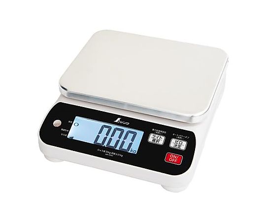 シンワ測定 20.0kg（10g） 防水・防塵デジタルはかり 1個 EA715SF-5