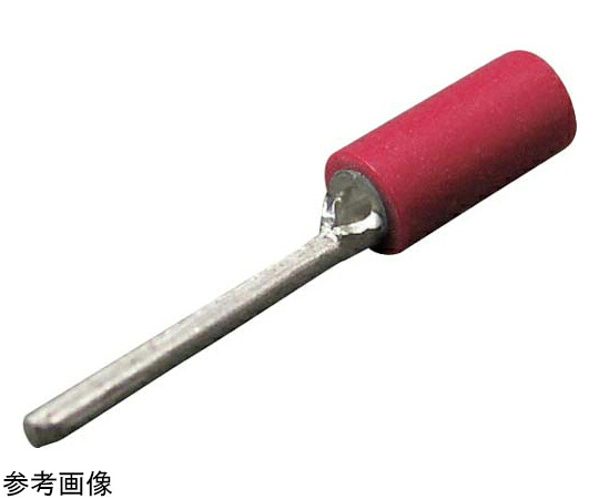 ニチフ 絶縁被覆付棒形端子 1袋(1000個入) 1袋(1000個入) TGV TC-1.25-16 *RED*
