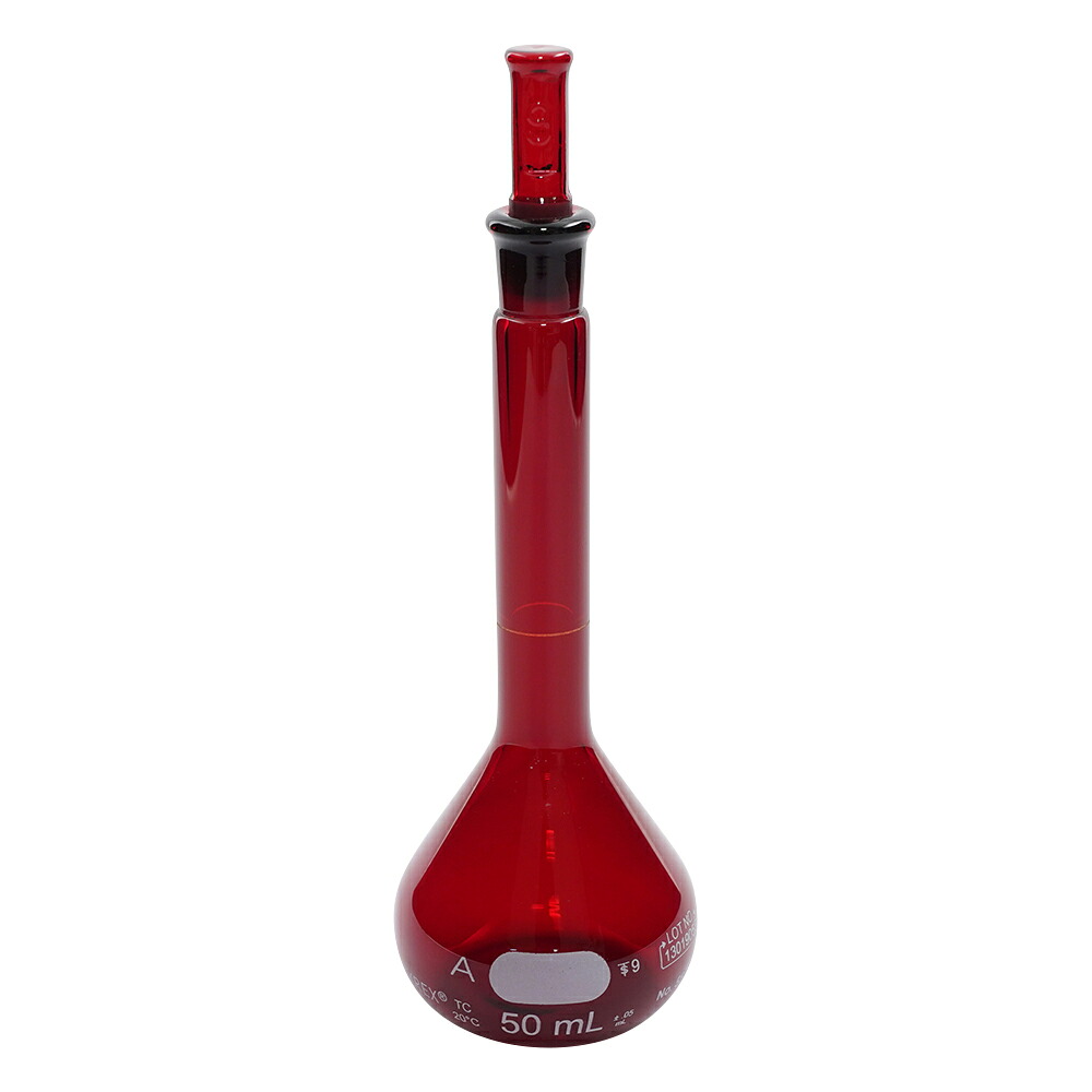 コーニング・PYREX 刃針瓶 CLassA 茶 50mL 目盛り調整証拠だてる検面調書 1個 55640-50