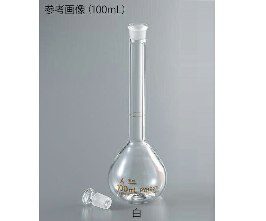コーニング・PYREX 刃針瓶（JIS標準尺度） 100mL 英語版目盛り調整基礎づける書き出し 1個 5640JIS-100
