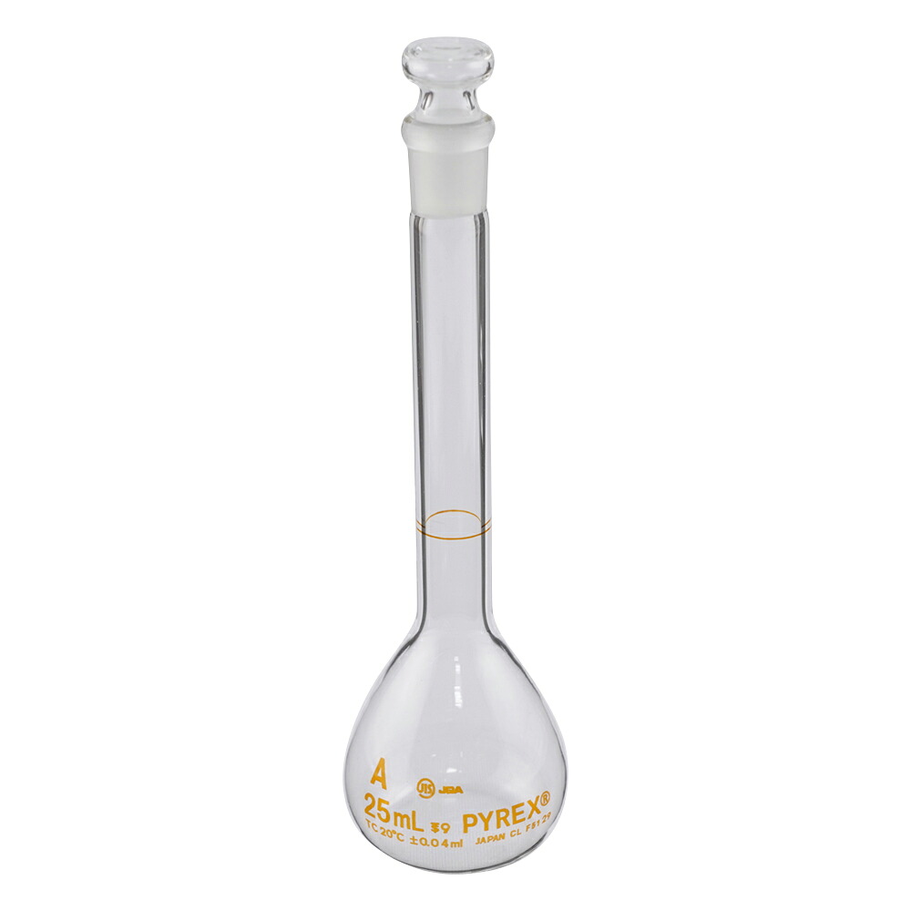 コーニング・PYREX 刃針瓶（JIS判定基準）25mL 目盛り調整基礎づける付け出し 1個 5640JIS-25