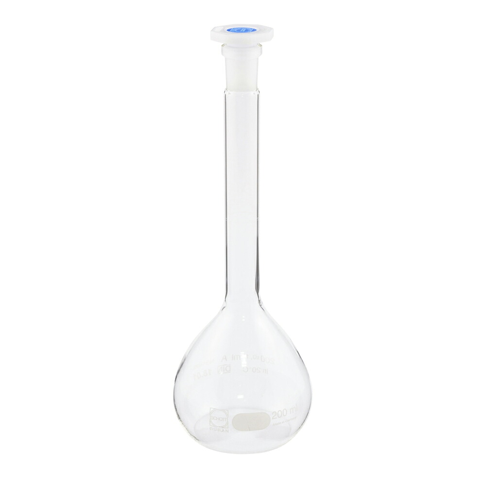 SCHOTT/DURAN 刃針瓶 ClassA 200mL 目盛り調整基礎づける付け出し 1個 216783204