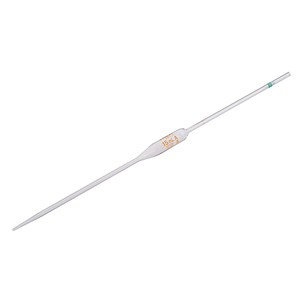 コーニング・PYREX PYREX JIS ホールピペット 15mL JCSS校正証明書付 1本 71JIS-15