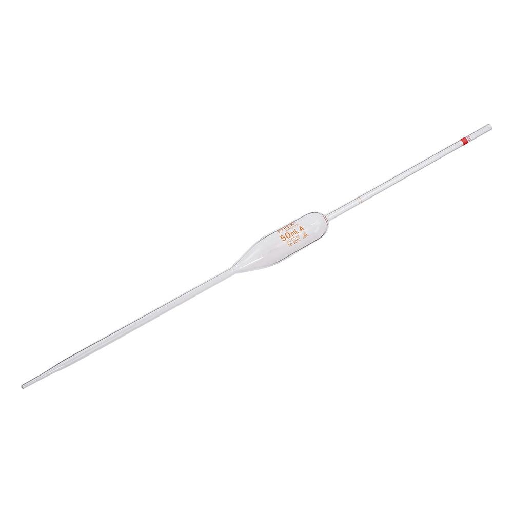 コーニング・PYREX PYREX JIS ホールピペット 50mL JCSS校正証明書付 1本 71JIS-5