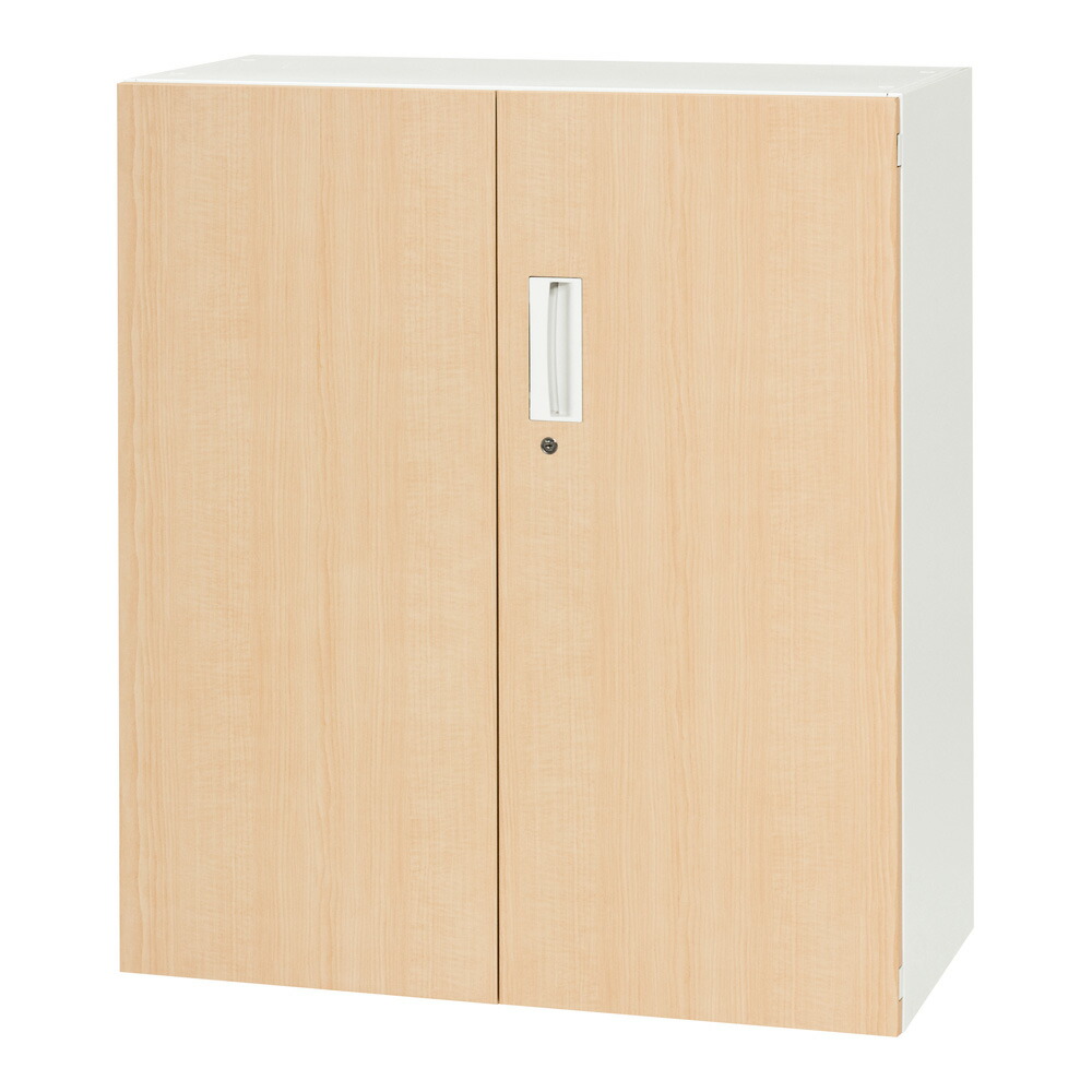 【大型商品代引不可/直送】 東洋事務器工業 バリアス・シスト 壁面収納ユニット（木目シリーズ・下置専用） 両開き型 1個 V945-11MH