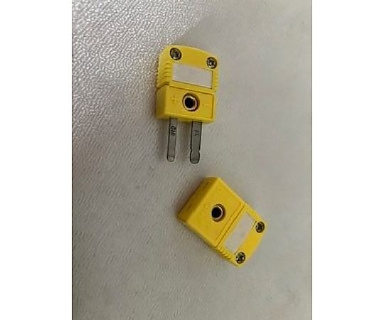 オメガエンジニアリング 書き込みパッド付小型熱電対コネクター タイプK用 1箱(10セット入) 1箱(10セット入) SMPW-K-MF