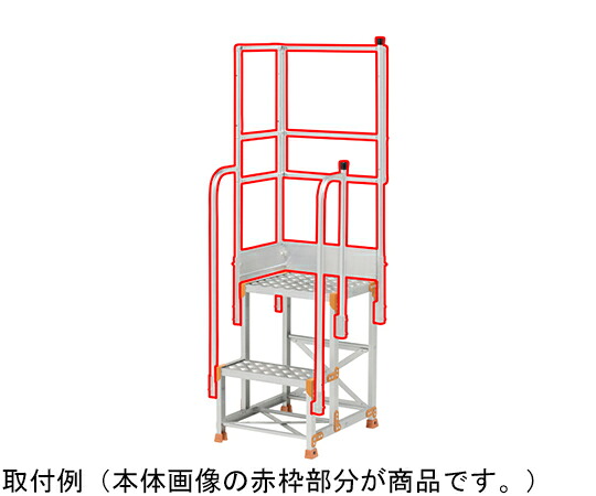 ピカコーポレイション 作業台オプション 両手すり天場L FGN-TRL25 1個 FGN-TRL25