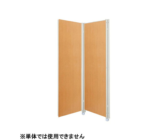 アズワンカタログ商品 【オプション】連結用2連パーテーション ナチュラル 1台 61-353-9-11