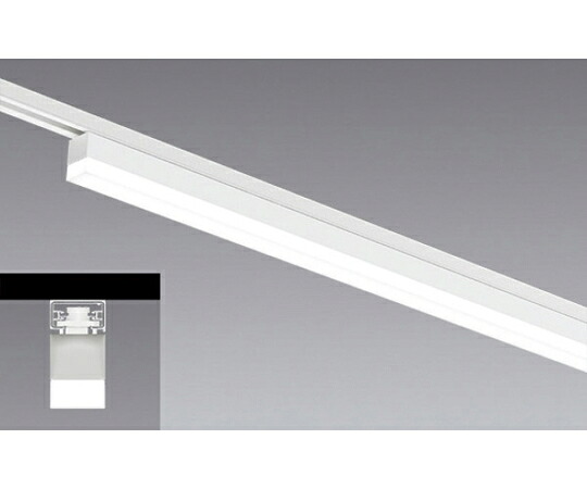 アズワンカタログ商品 配線ダクト用LEDベースライト ホワイト 120cm 白色 1台 61-825-50-3