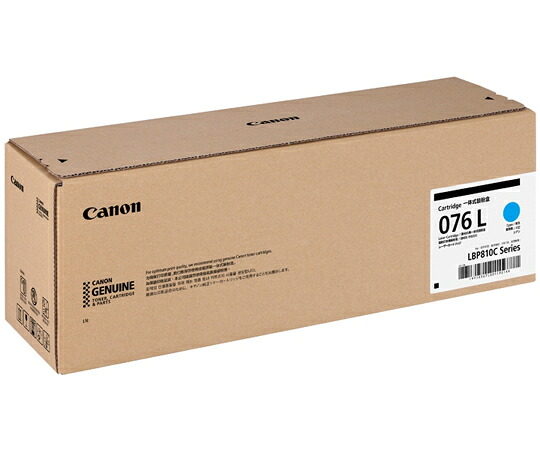 キヤノン Canon トナーカートリッジ 076L （少量 シアン） 6567C001 1個 CRG-076LCYN