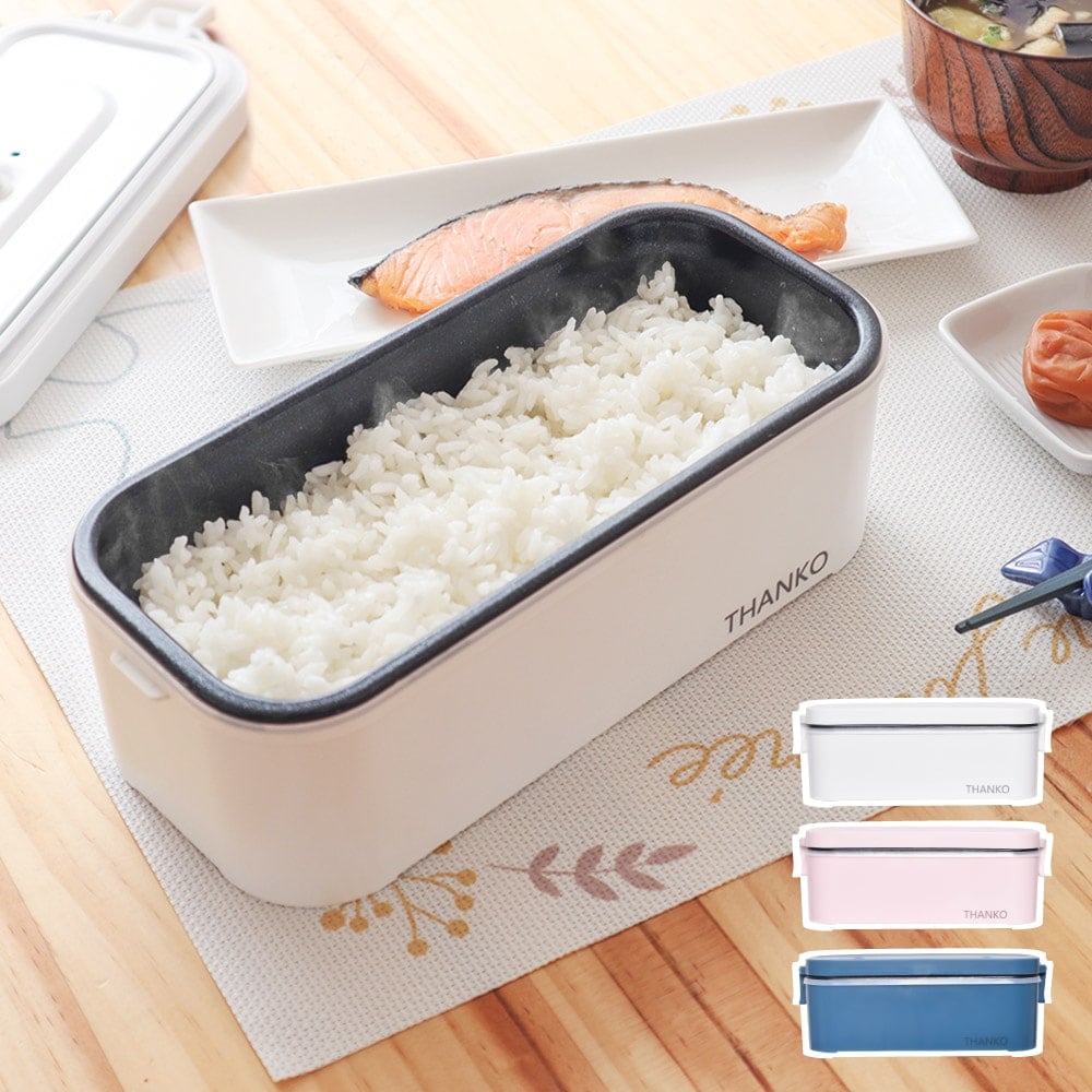 サンコー（THANKO） おひとりさま用超高速弁当箱炊飯器 1個 RCKDSGSWH 6,433円
