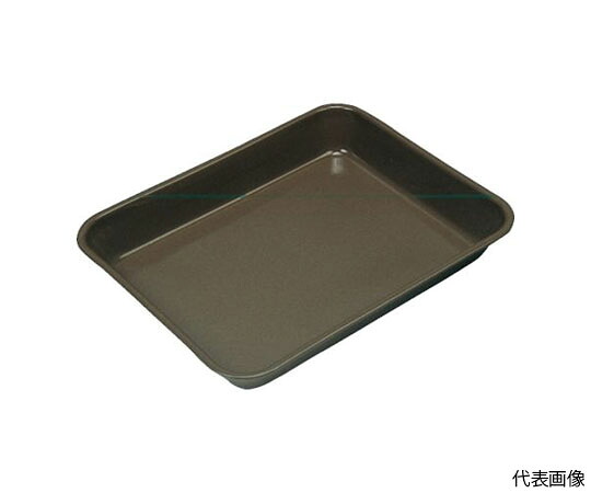 フロンケミカル フッ素樹脂コーティング中浅バット　中浅6　膜厚約50μ 1枚 NR0375-005