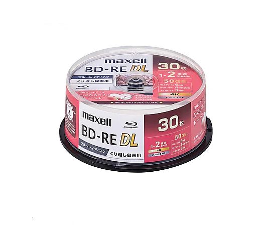 マクセル 録画用ブルーレイディスク2層 1パック（30枚入） 1パック(30枚入) BEV50WPG.30SP