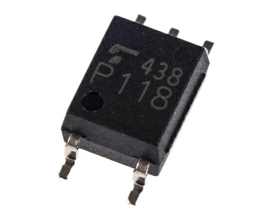 東芝 フォトカプラ 表面実装 チャンネル数：1 ロジックゲート出力 1セット（125個入） 1セット(125個入) TLP118(E(O