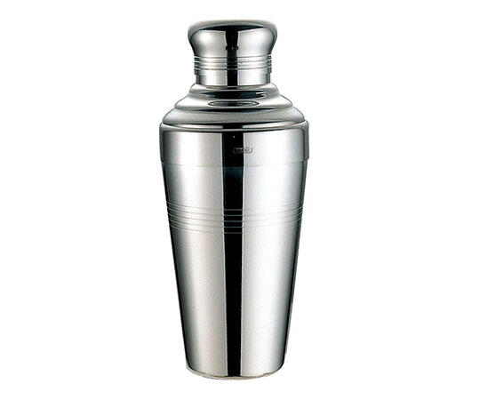 三宝産業（YUKIWA） UK　18-8バロンカクテルシェーカー（丸キャップ）C250mL 1個 171203