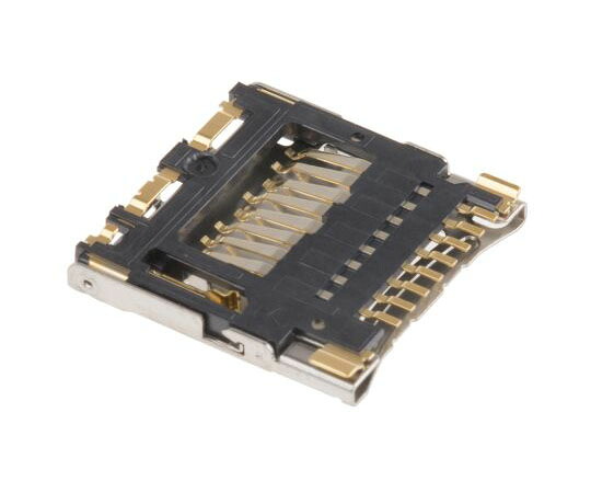 ヒロセ電機 メモリカードコネクタ, MicroSD 8 極, メス 1セット（1300個入） 1セット(1300個入) DM3CS-SF 147,618円