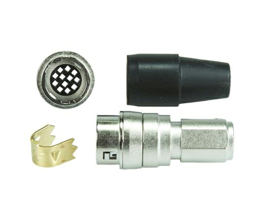 ヒロセ電機 丸形コネクタ　HR10シリーズ　接触コンタクト：オス　12極 1個 HR10A-10J-12PC(73)