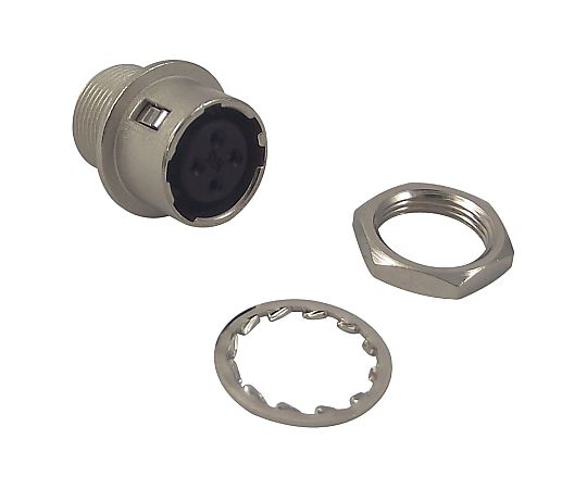 ヒロセ電機 円形 コネクタ RCPT 4POS パネル 1個 HR10-7R-4SA(73)