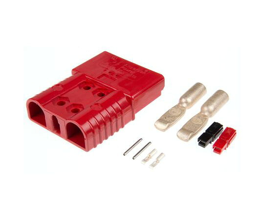 Anderson　Power　Products ヘビーデューティ電源コネクタ　（フラットワイピング端子付属）　2極 1個 E6378G2