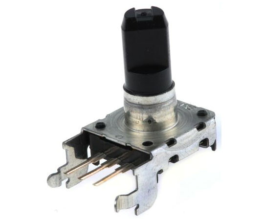 Alps　Electric 機械式ロータリエンコーダ パルス数：24 フラット シャフト 1セット（110個入） 1セット(110個入) EC12E24202A2