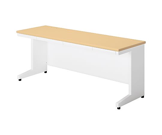 【大型商いもの代引不可/直送】 つけ加える SA続きもの 平机 L字脚 W1800×D600粍 ホワイトメープル/白いこと 1台 SA-186H WM/W4