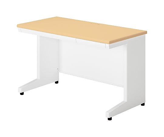【大型商品代引不可/直送】 プラス SAシリーズ 平机 L字脚 W1200×D600mm ホワイトメープル/ホワイト 1台 SA-126H WM/W4