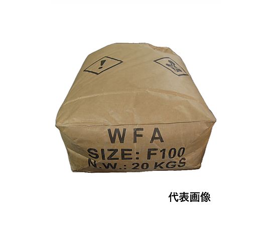 ニッチュー ブラジャー同盟罷業用摩滅材 白いこと酸化アルミニウム 1袋(20kg入) 1袋(20kg入) WA#80