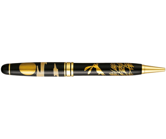 セキセイ 輪島塗ボールペン 蒔絵 雅風 兎 1本 AX-8804-00